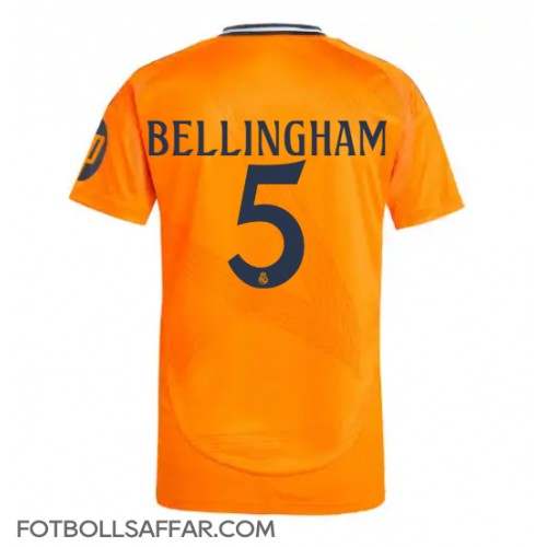 Real Madrid Jude Bellingham #5 Bortatröja 2024-25 Kortärmad